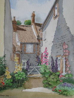 Cottage Garden painting by Neil Adams
